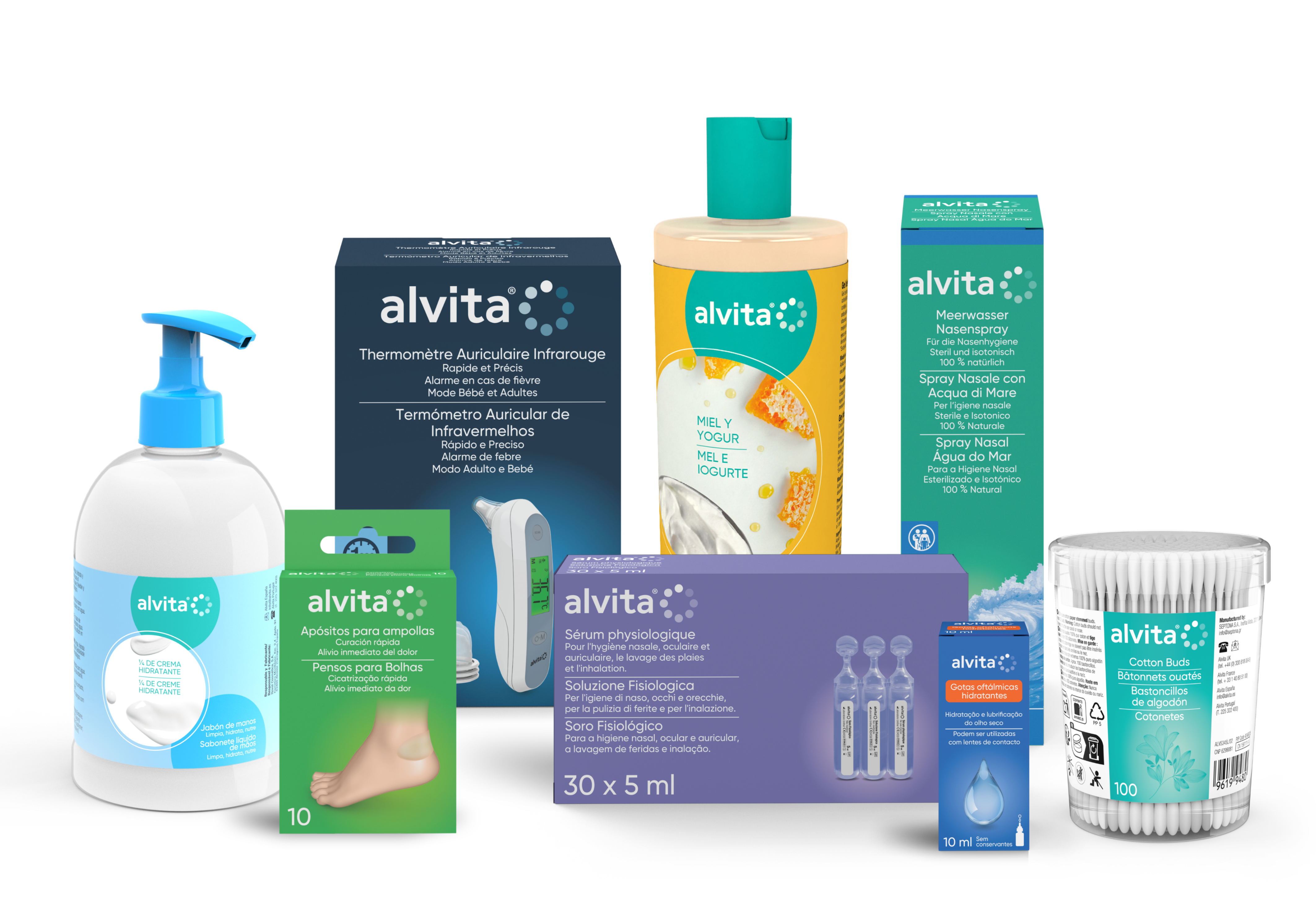 Composição produtos Alvita